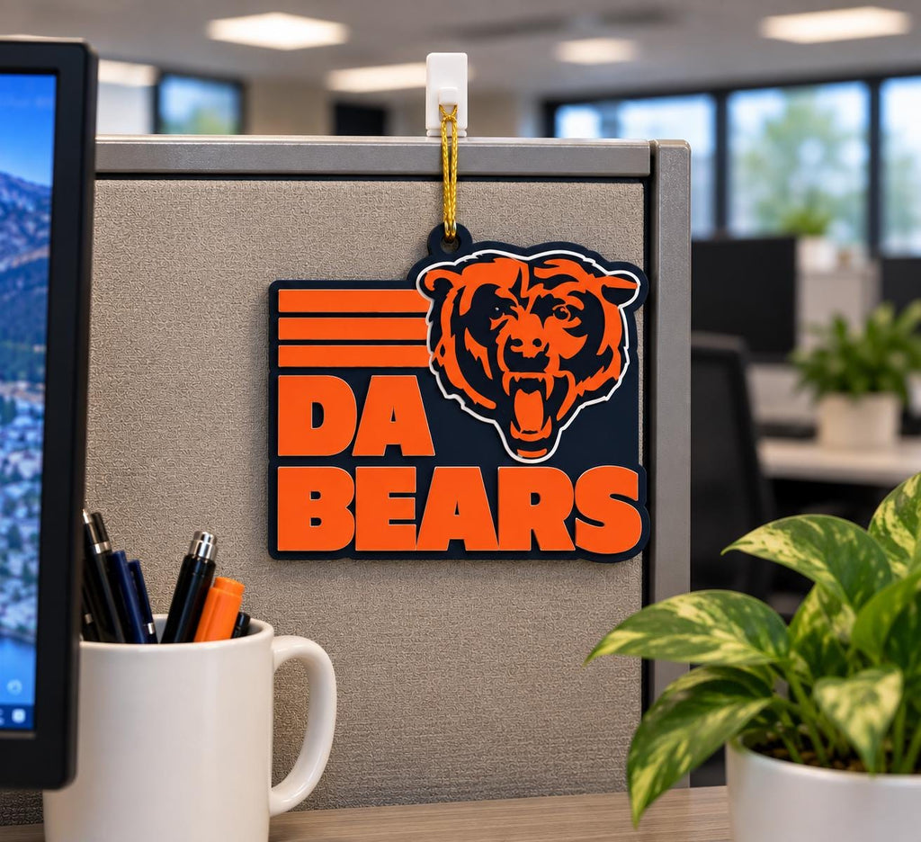 Chicago Bears 3D Printed - Christmas Ornament or Wall Decor