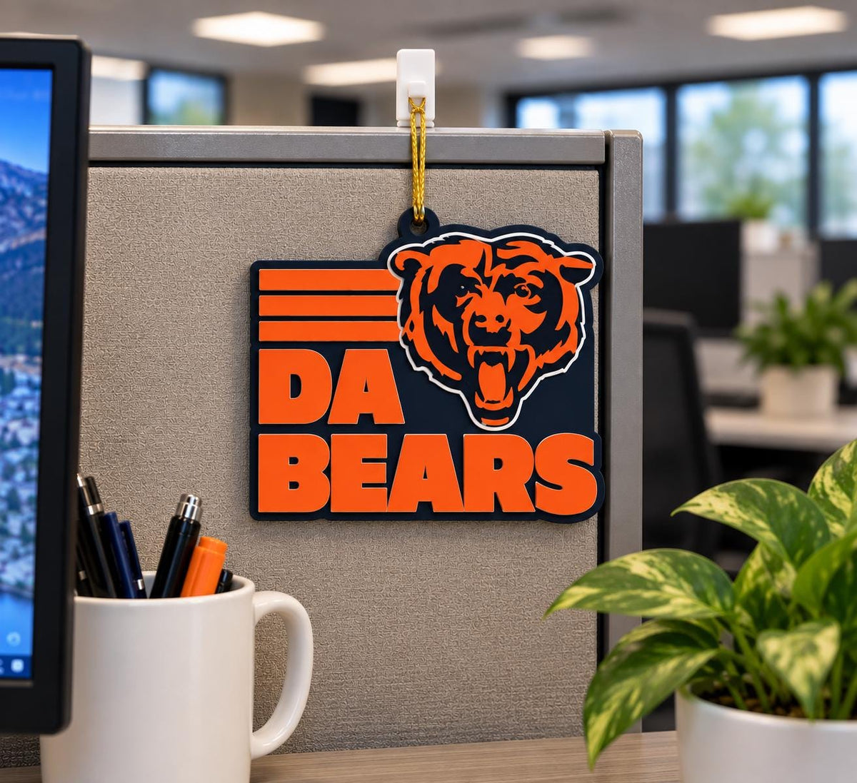 Chicago Bears 3D Printed - Christmas Ornament or Wall Decor