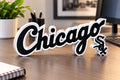 Chicago White Sox 3D Printed Logo | White Sox Baseball Desk Decor | Chicago Fan Gift | Office Shelf Man Cave Decor