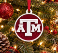 Texas A&M Aggies 3D Printed Ornament | College Football Christmas Tree Decoration | Aggies Fan Gift