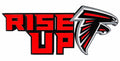 Atlanta Falcons Rise Up 3D Printed Desk Sign | NFL Football Decor | Falcons Fan Gift