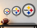 Pittsburgh Steelers 3D Wall Sign | Steelers Football Logo Decor | NFL Fan Cave Gift