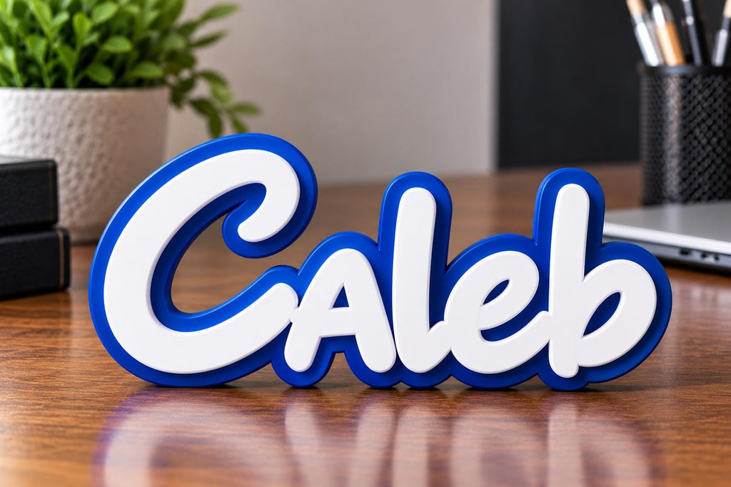 Personalized 3D Printed Name Sign | Custom Kids Bedroom Decor | Nursery Name Gift