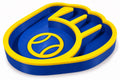 Milwaukee Brewers Candy Dish | Baseball Glove Logo Bowl | Brewers Fan Gift | MLB Man Cave Decor | 3D Printed Desk Candy Bowl