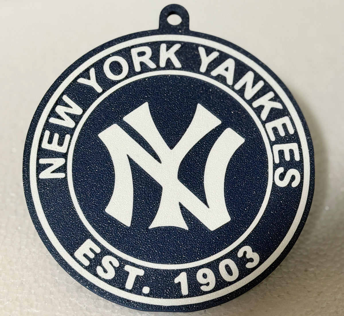 New York Yankees Christmas Ornament 5 Inch | NY Yankees Est. 1903 Baseball Tree Decoration | MLB Fan Gift