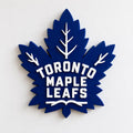 Toronto Maple Leafs 3D Wall Sign | Hockey Logo Decor | NHL Fan Cave Gift