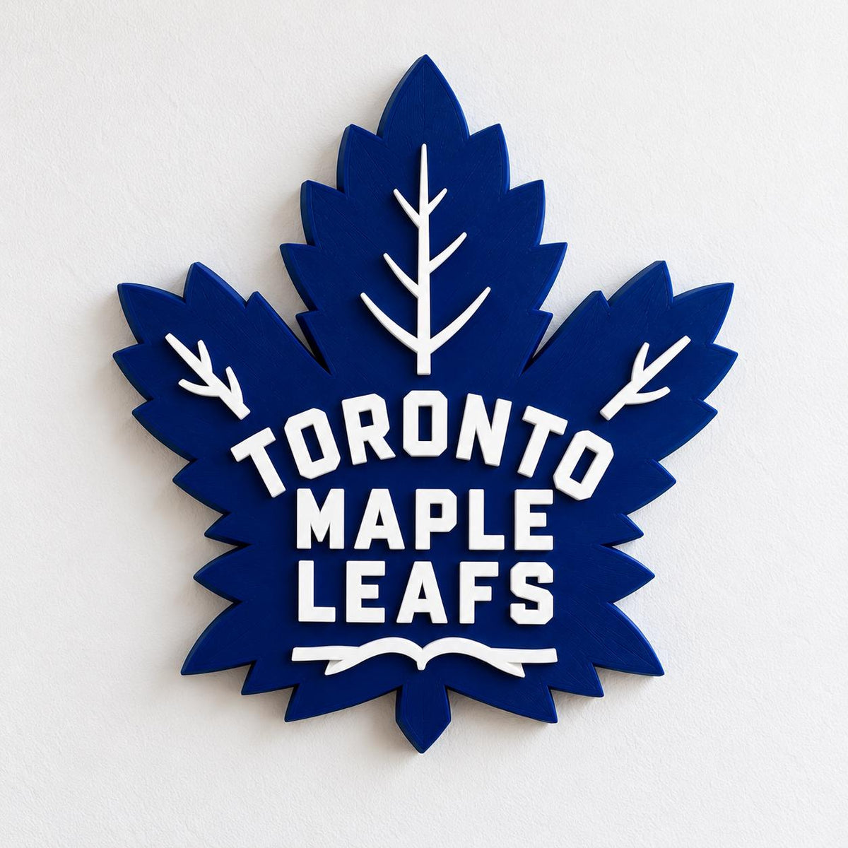 Toronto Maple Leafs 3D Wall Sign | Hockey Logo Decor | NHL Fan Cave Gift
