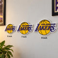 Los Angeles Lakers 3D Wall Sign | Lakers Basketball Logo Decor | NBA Fan Cave Gift