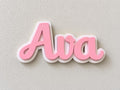 Personalized 3D Name Sign | Custom Script Name Decor | Choose Your Colors & Size | Nursery, Kids Room Desk Gift