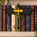 Fourth Wing Dragon Bookshelf Display | Hanging Dragon Book Nook Decor | Fantasy Book Lover Gift | 3D Printed Shelf Accessory