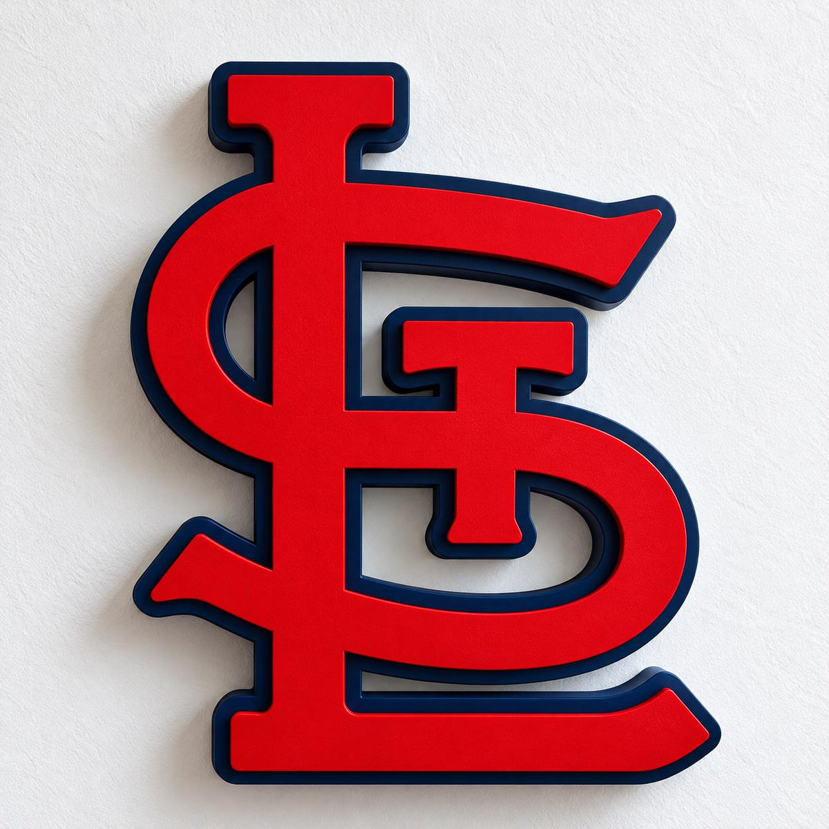 St. Louis Cardinals 3D Desk Logo | STL Baseball Sign | Cardinals Office Decor | MLB Fan Gift