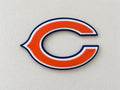Chicago Bears 3D Wall Sign | Bears Football Logo Decor | NFL Fan Cave & Bedroom Wall Art | 5, 7 or 9 Inch